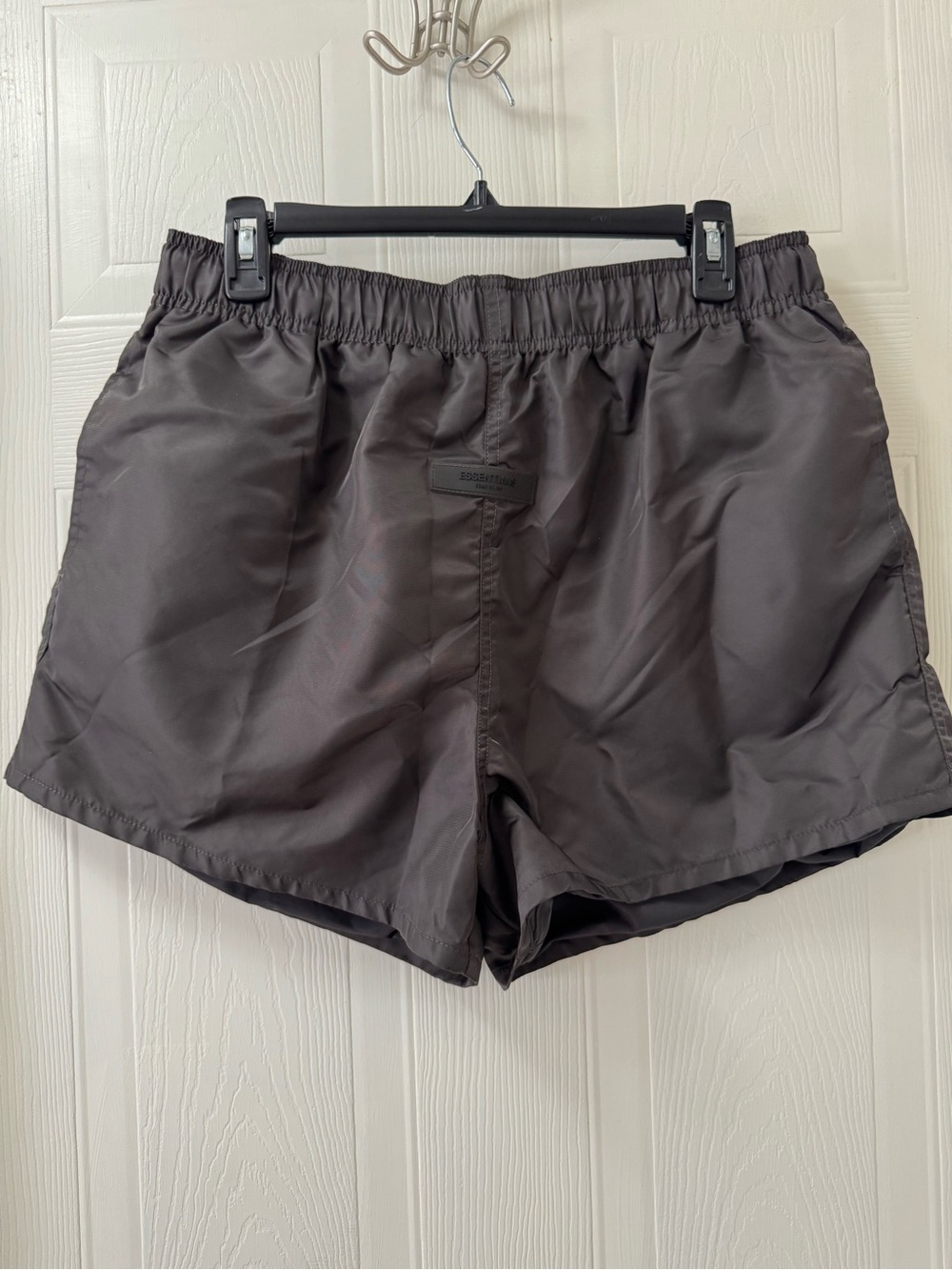 Essentials Women's Charcoal Gray Athletic Shorts